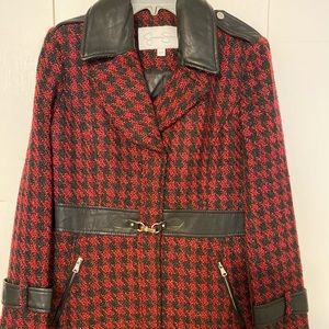 Houndstooth Coat Size L